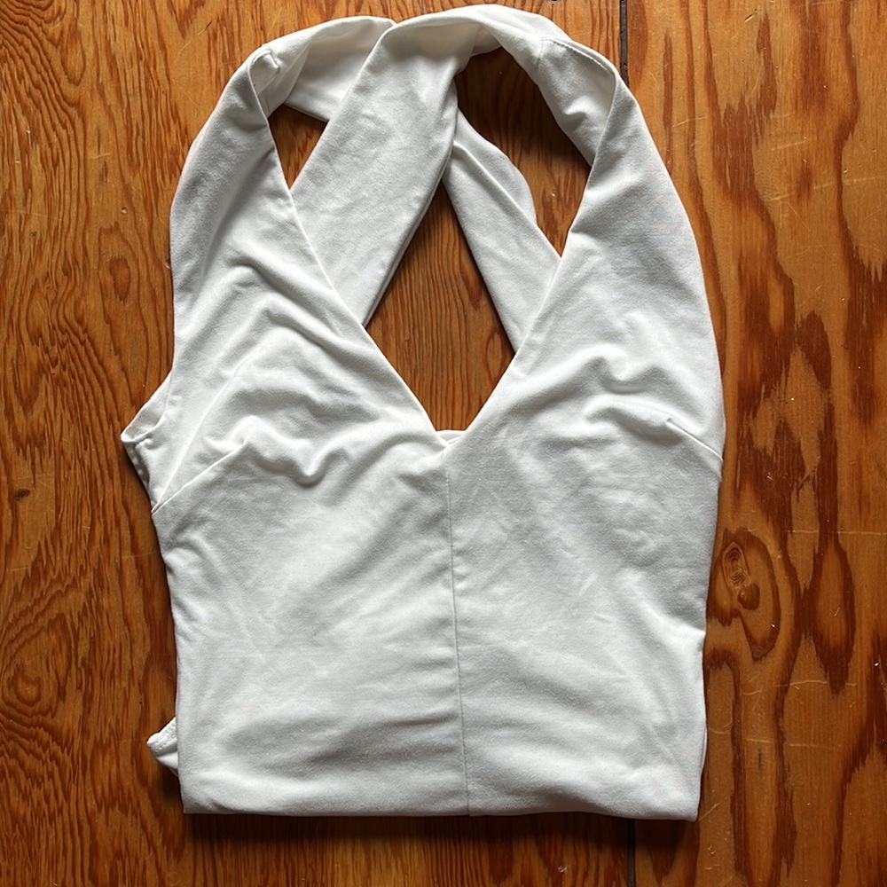 Lulu’s double lined thick strap body suit